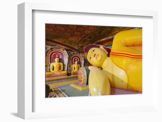 Buddha Statues, Southern Province, Sri Lanka, Asia-Christian Kober-Framed Photographic Print