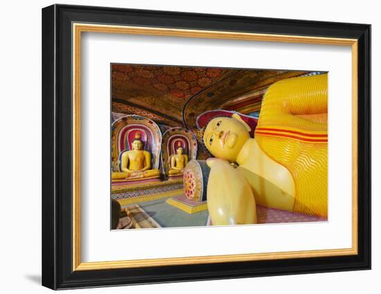 Buddha Statues, Southern Province, Sri Lanka, Asia-Christian Kober-Framed Photographic Print