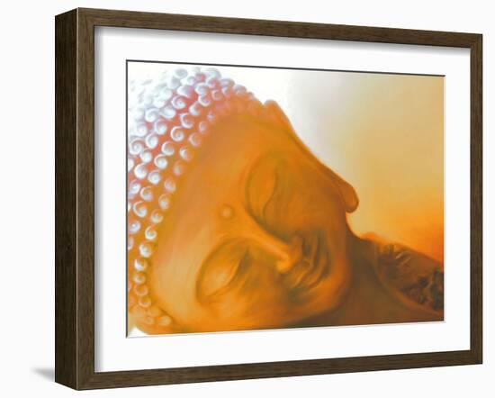 Buddha-Tranquillity-Christine Ganz-Framed Art Print