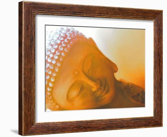 Buddha-Tranquillity-Christine Ganz-Framed Art Print