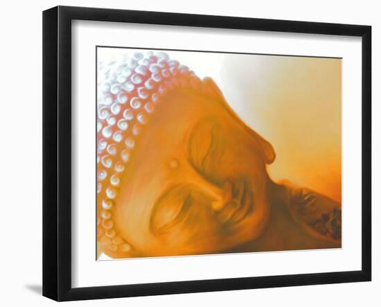 Buddha-Tranquillity-Christine Ganz-Framed Art Print