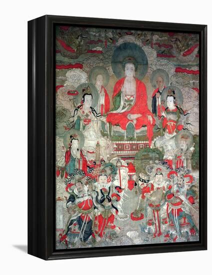 Buddhas, 1675-Chinese School-Framed Premier Image Canvas