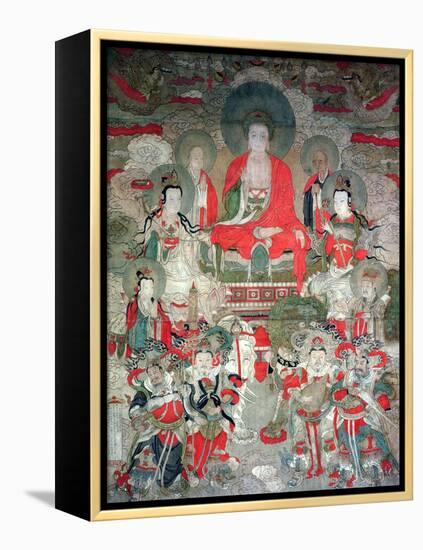 Buddhas, 1675-Chinese School-Framed Premier Image Canvas