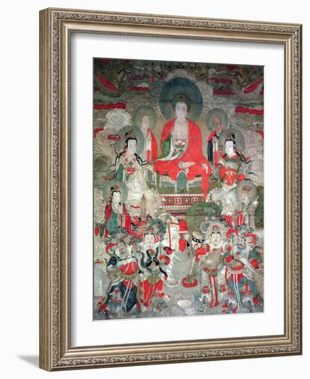 Buddhas, 1675-Chinese School-Framed Giclee Print