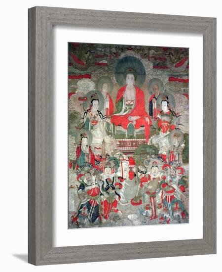 Buddhas, 1675-Chinese School-Framed Giclee Print