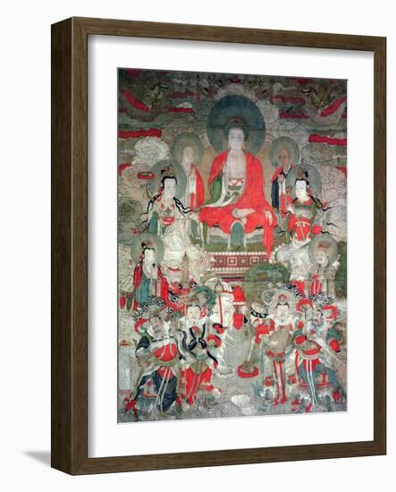 Buddhas, 1675-Chinese School-Framed Giclee Print