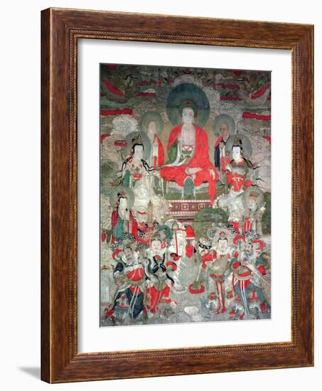 Buddhas, 1675-Chinese School-Framed Giclee Print