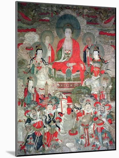Buddhas, 1675-Chinese School-Mounted Giclee Print