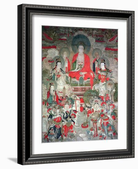 Buddhas, 1675-Chinese School-Framed Giclee Print