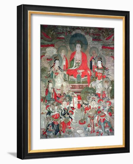 Buddhas, 1675-Chinese School-Framed Giclee Print