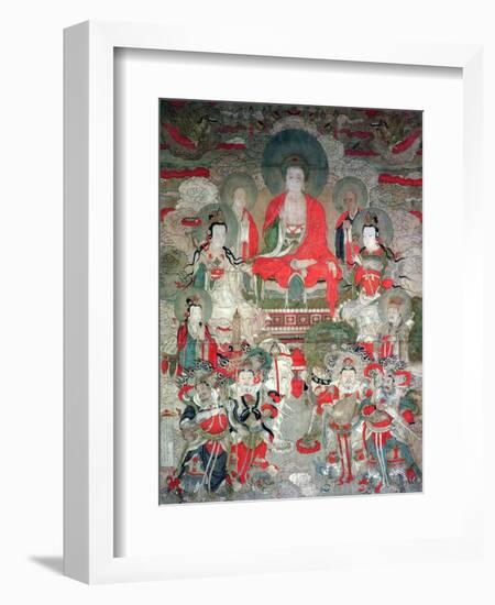 Buddhas, 1675-Chinese School-Framed Giclee Print