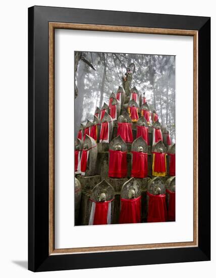 Buddhist Cemetery of Oku-No-In, Koyasan (Koya-San), Kansai, Japan-Stuart Black-Framed Photographic Print