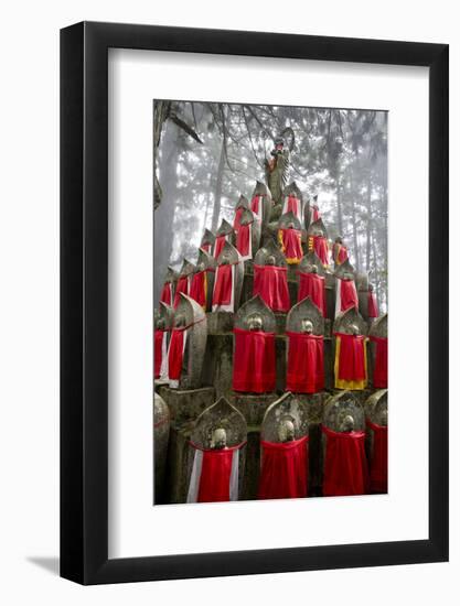 Buddhist Cemetery of Oku-No-In, Koyasan (Koya-San), Kansai, Japan-Stuart Black-Framed Photographic Print