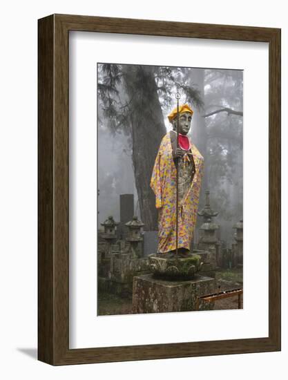 Buddhist Cemetery of Oku-No-In, Koyasan (Koya-San), Kansai, Japan-Stuart Black-Framed Photographic Print