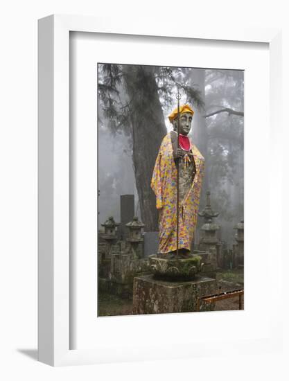 Buddhist Cemetery of Oku-No-In, Koyasan (Koya-San), Kansai, Japan-Stuart Black-Framed Photographic Print