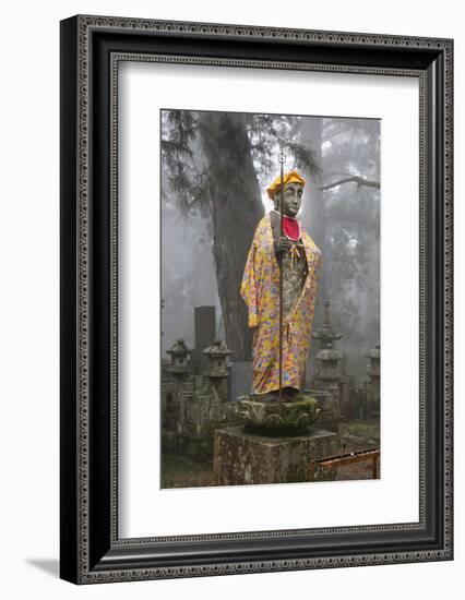 Buddhist Cemetery of Oku-No-In, Koyasan (Koya-San), Kansai, Japan-Stuart Black-Framed Photographic Print