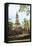 Buddhist chedi (stupa) and temple in Si Satchanalai Historical Park, Sukhothai, UNESCO World Herita-Alex Robinson-Framed Premier Image Canvas