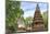 Buddhist chedis (stupas) and temple in Si Satchanalai Historical Park, Sukhothai, UNESCO World Heri-Alex Robinson-Mounted Photographic Print