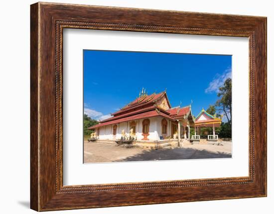 Buddhist Monastery, Luang Namtha Province, Laos, Indochina, Southeast Asia-Jan Miracky-Framed Photographic Print