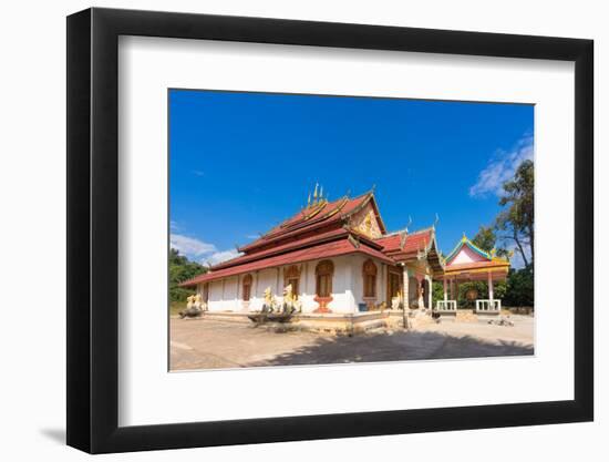 Buddhist Monastery, Luang Namtha Province, Laos, Indochina, Southeast Asia-Jan Miracky-Framed Photographic Print