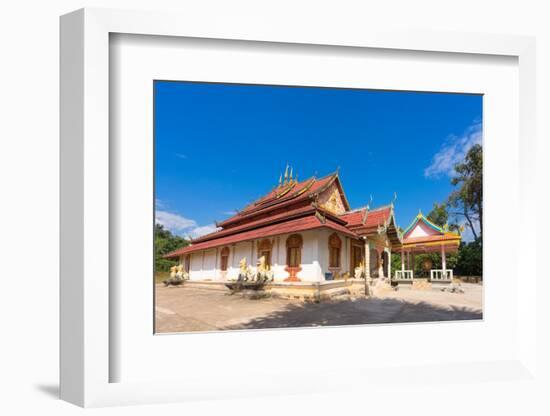 Buddhist Monastery, Luang Namtha Province, Laos, Indochina, Southeast Asia-Jan Miracky-Framed Photographic Print