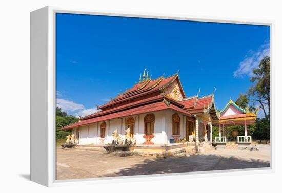 Buddhist Monastery, Luang Namtha Province, Laos, Indochina, Southeast Asia-Jan Miracky-Framed Premier Image Canvas