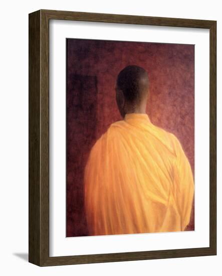 Buddhist Monk, 2005-Lincoln Seligman-Framed Giclee Print