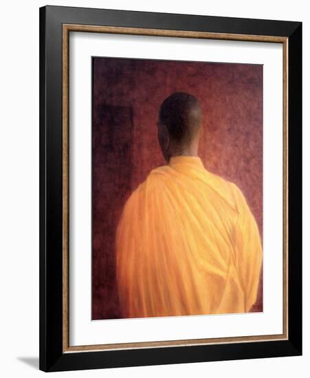 Buddhist Monk, 2005-Lincoln Seligman-Framed Giclee Print