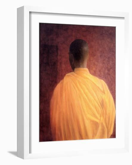 Buddhist Monk, 2005-Lincoln Seligman-Framed Giclee Print