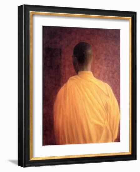 Buddhist Monk, 2005-Lincoln Seligman-Framed Giclee Print