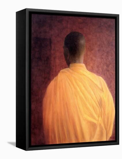 Buddhist Monk, 2005-Lincoln Seligman-Framed Premier Image Canvas