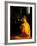 Buddhist Monk at Morning Prayer, Marble Temple, Bangkok, Thailand-Paul Souders-Framed Photographic Print