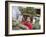 Buddhist Monk Burning Incense, Sey Lhakhang Temple, Bumthang, Bhutan,Asia-Angelo Cavalli-Framed Photographic Print