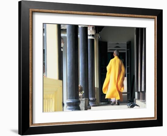 Buddhist Monk, Hue, Vietnam-Peter Adams-Framed Photographic Print