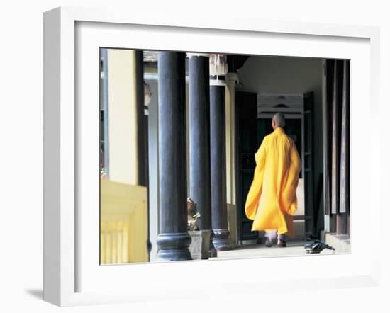 Buddhist Monk, Hue, Vietnam-Peter Adams-Framed Photographic Print