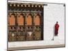 Buddhist Monk, Punakha Dzong, Punakha, Bhutan-Angelo Cavalli-Mounted Photographic Print