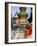 Buddhist Monk Reading a Book, Wat Xieng Thong, Luang Prabang, Laos, Indochina, Southeast Asia-Jane Sweeney-Framed Photographic Print