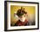 Buddhist Monk Waiting for the Next Dance During Gangtey Tsechu at Gangte Goemba, Gangte, Phobjikha -Lee Frost-Framed Photographic Print