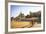 Buddhist Monks at a Square in Front of the Royal Palace, Phnom Penh, Cambodia, Indochina-Yadid Levy-Framed Photographic Print