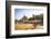 Buddhist Monks at a Square in Front of the Royal Palace, Phnom Penh, Cambodia, Indochina-Yadid Levy-Framed Photographic Print