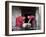 Buddhist Monks, Karchu Dratsang Monastery, Jankar, Bumthang, Bhutan-Angelo Cavalli-Framed Photographic Print