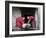 Buddhist Monks, Karchu Dratsang Monastery, Jankar, Bumthang, Bhutan-Angelo Cavalli-Framed Photographic Print