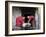 Buddhist Monks, Karchu Dratsang Monastery, Jankar, Bumthang, Bhutan-Angelo Cavalli-Framed Photographic Print