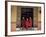 Buddhist Monks, Paro Dzong, Paro, Bhutan-Angelo Cavalli-Framed Photographic Print