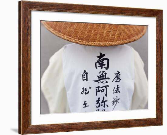 Buddhist Nun, Kyoto, Japan-Peter Adams-Framed Photographic Print