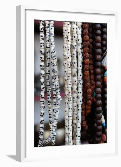 Buddhist Prayer Beads, Dharamsala, Himachal Pradesh, India, Asia-Bhaskar Krishnamurthy-Framed Photographic Print