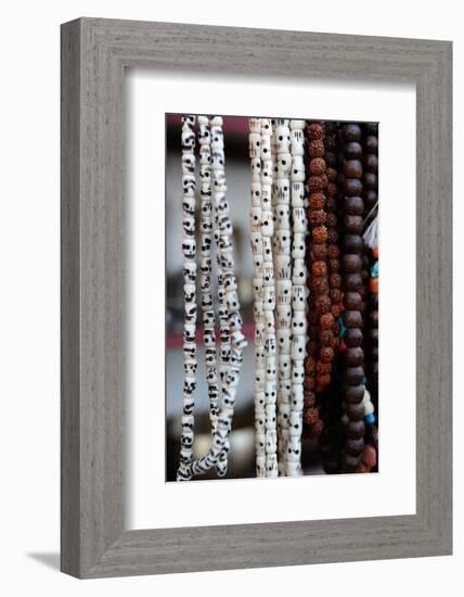 Buddhist Prayer Beads, Dharamsala, Himachal Pradesh, India, Asia-Bhaskar Krishnamurthy-Framed Photographic Print