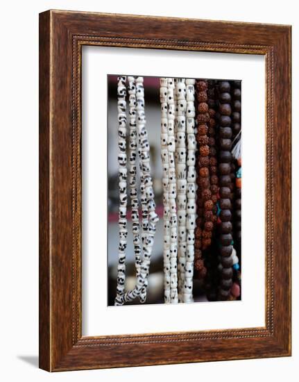 Buddhist Prayer Beads, Dharamsala, Himachal Pradesh, India, Asia-Bhaskar Krishnamurthy-Framed Photographic Print