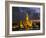 Buddhist Temple Lit Up at Dawn, Wat Arun, Chao Phraya River, Bangkok, Thailand-null-Framed Premium Photographic Print