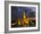 Buddhist Temple Lit Up at Dawn, Wat Arun, Chao Phraya River, Bangkok, Thailand-null-Framed Premium Photographic Print